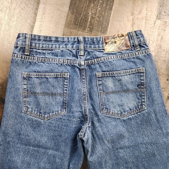 Degree Jeans DJ-07 Mens size 32x31 Straight Fit Blue Denim Mid Rise Denim Jeans - Picture 3 of 12